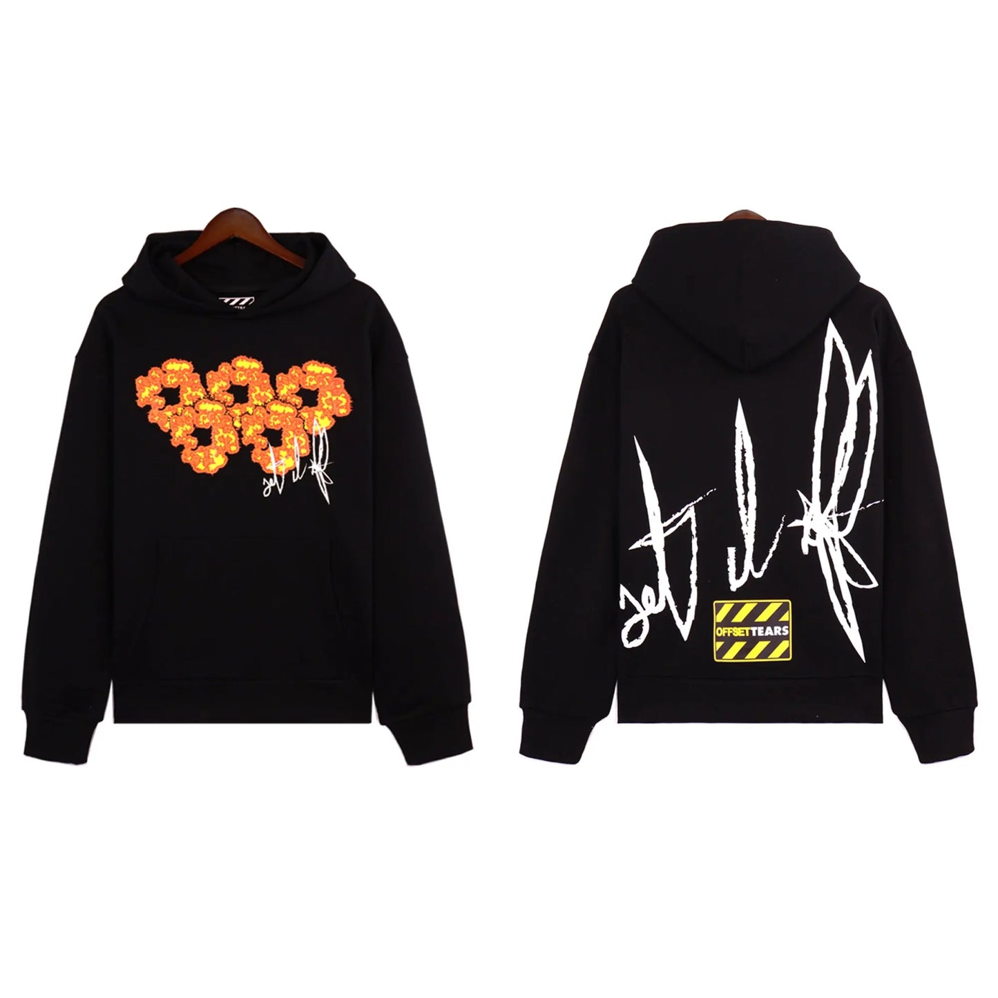 Offset x Denim Tears | Floral Heart Hoodie | Limited Edition Denim Tears