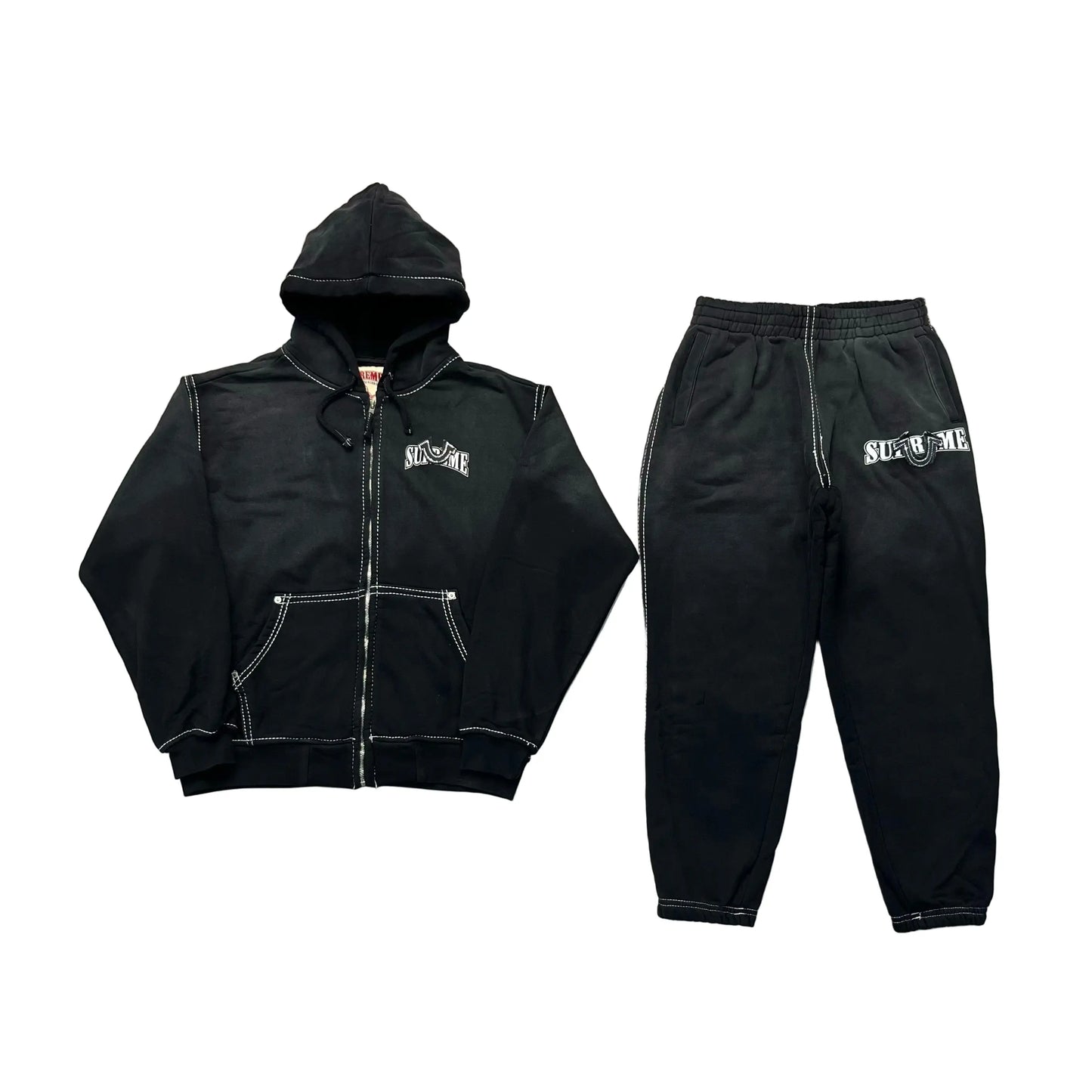 Supreme x True Religion | Black Hoodie & Jogger Set | Rare Low Stock Supreme