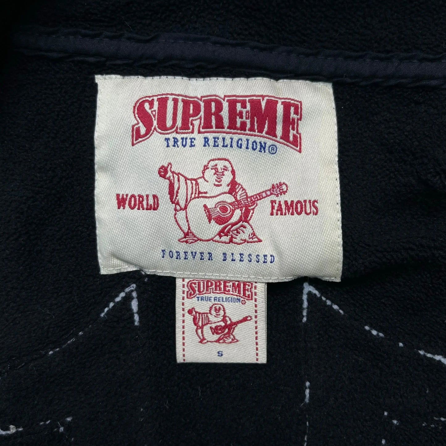 Supreme x True Religion | Black Zip-Up Hoodie | Rare Low Stock Supreme X True Religion