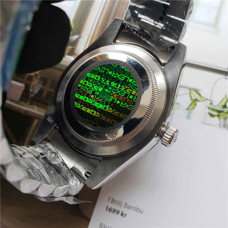 Rolex | Oyster Perpetual Day-Date | Silver & Black Dial