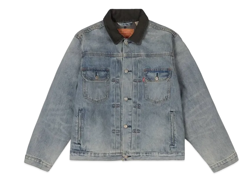 Stüssy x Levi’s | Embossed Trucker Jacket | Denim