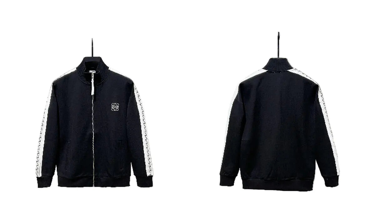 Loewe | Black Logo Tape Tracksuit Set | Jacket & Pants Loewe