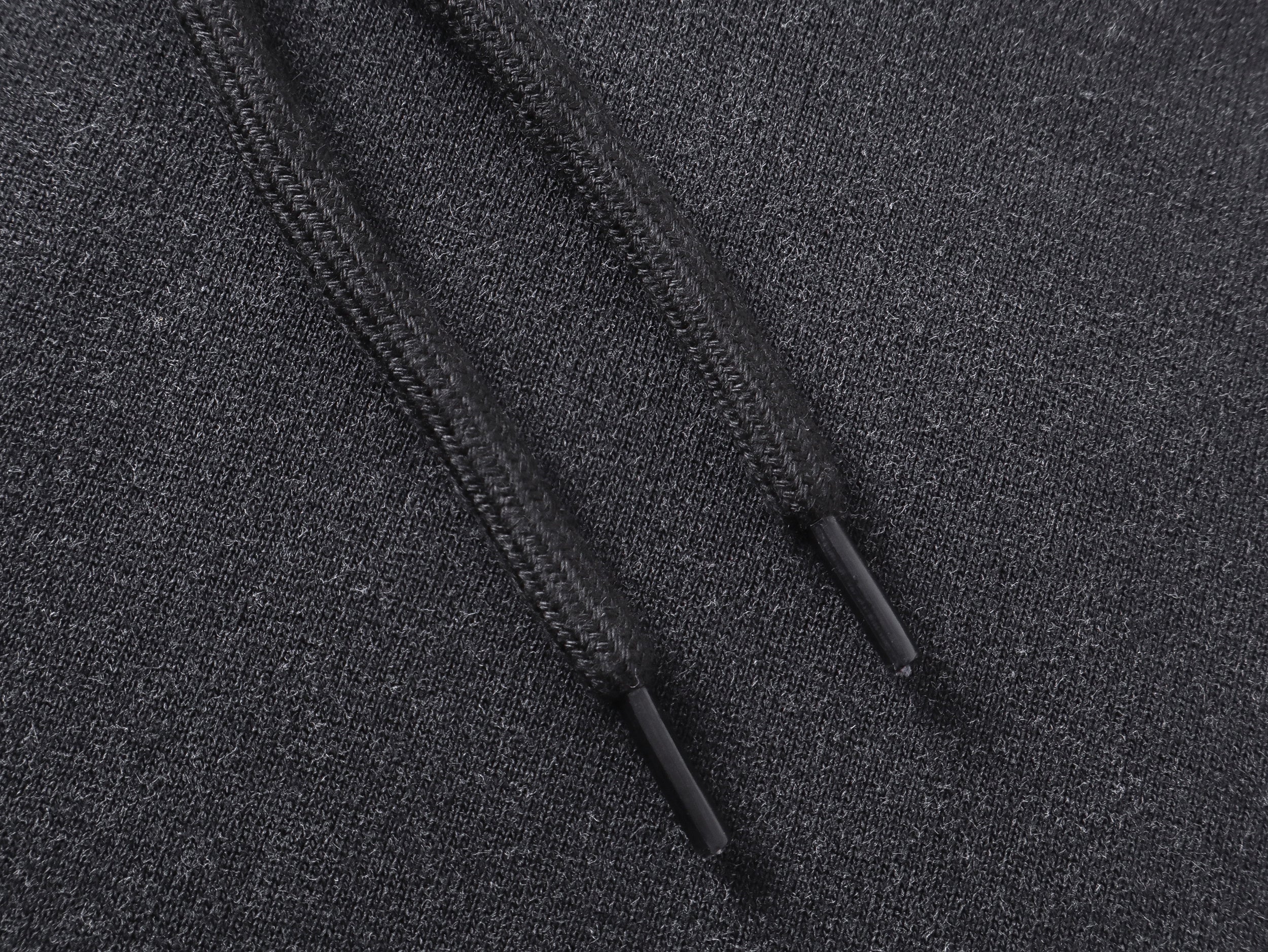 Balenciaga | Charcoal BB Distorted Logo Hoodie