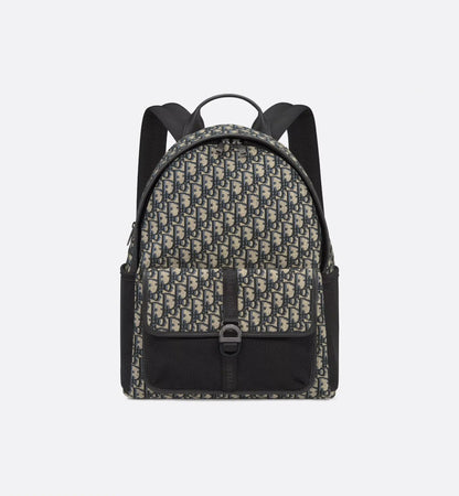Dior | 8 Backpack | Beige & Black Oblique Jacquard UndergroundDesignerPlug