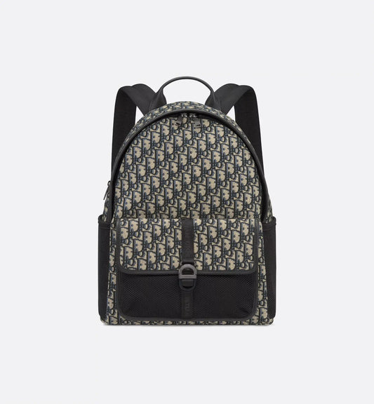 Dior | 8 Backpack | Beige & Black Oblique Jacquard UndergroundDesignerPlug