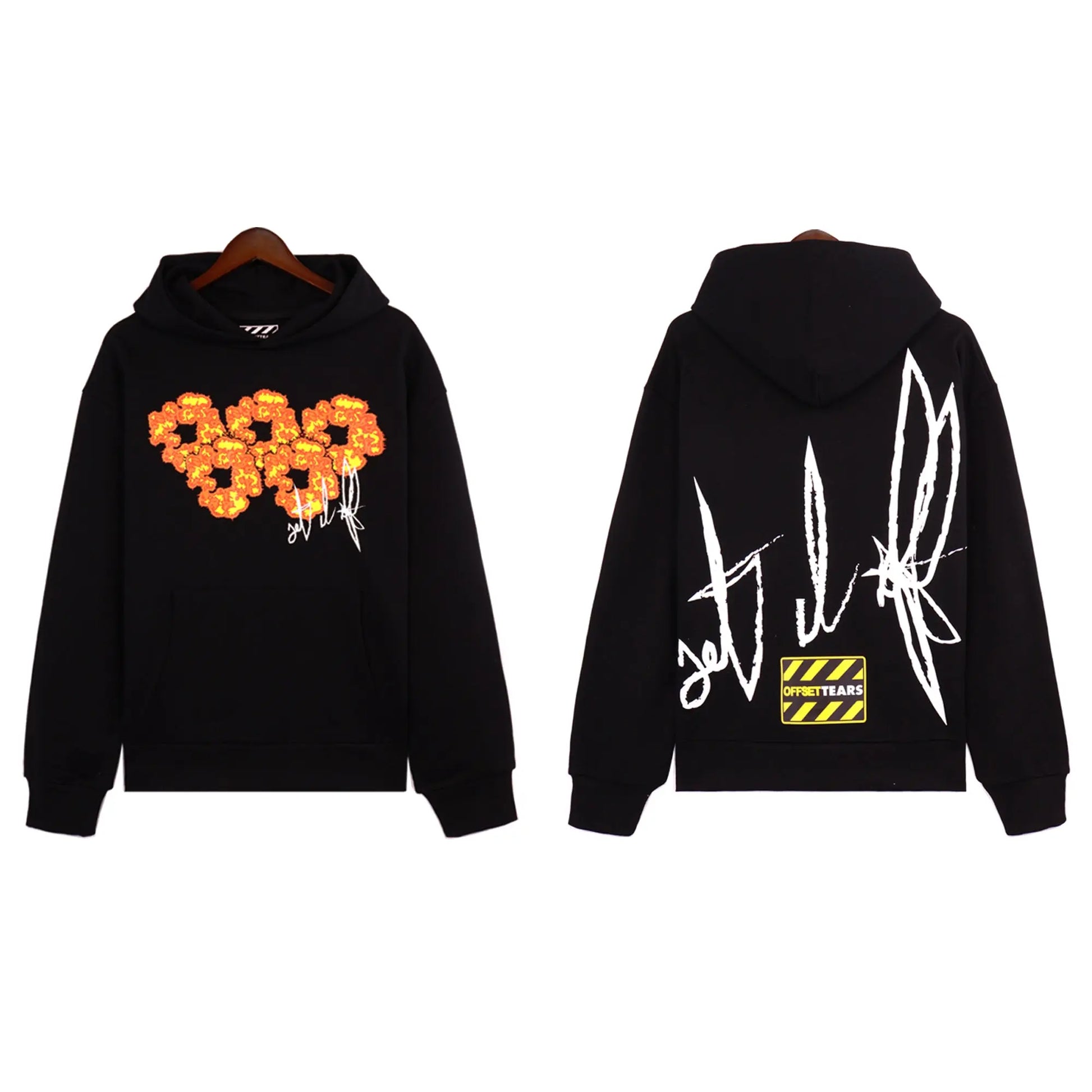 Offset x Denim Tears | Floral Heart Hoodie | Limited Edition Denim Tears