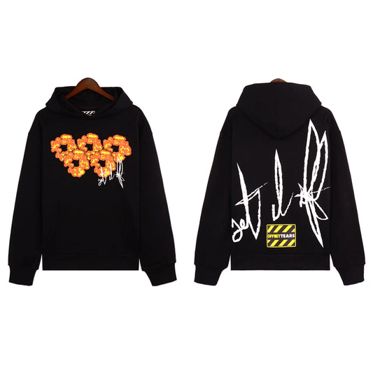 Offset x Denim Tears | Floral Heart Hoodie | Limited Edition Denim Tears