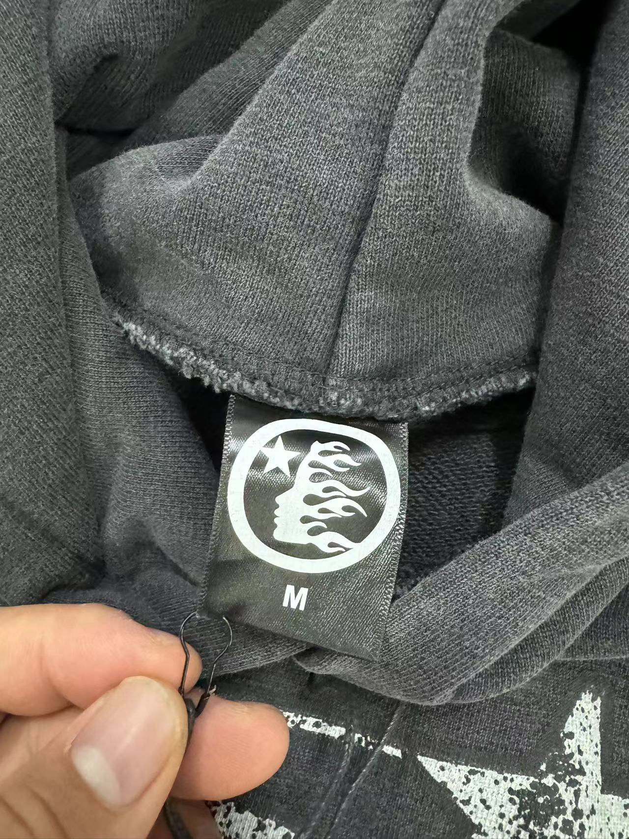 Hellstar HS0212 Hoodie | Black Multicolor Graphic