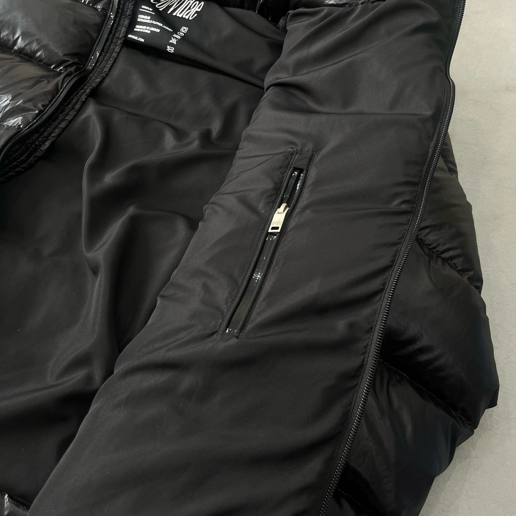 Corvidae Puffer Jacket | Black, White, Green Camo, Grey Camo