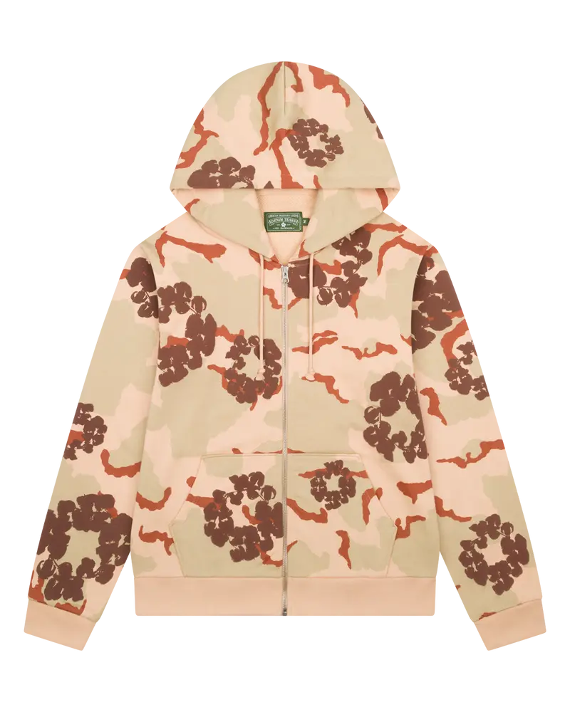 Denim Tears | Camo Cotton Wreath Zip Hoodie Denim Tears