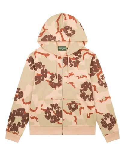 Denim Tears | Camo Cotton Wreath Zip Hoodie Denim Tears