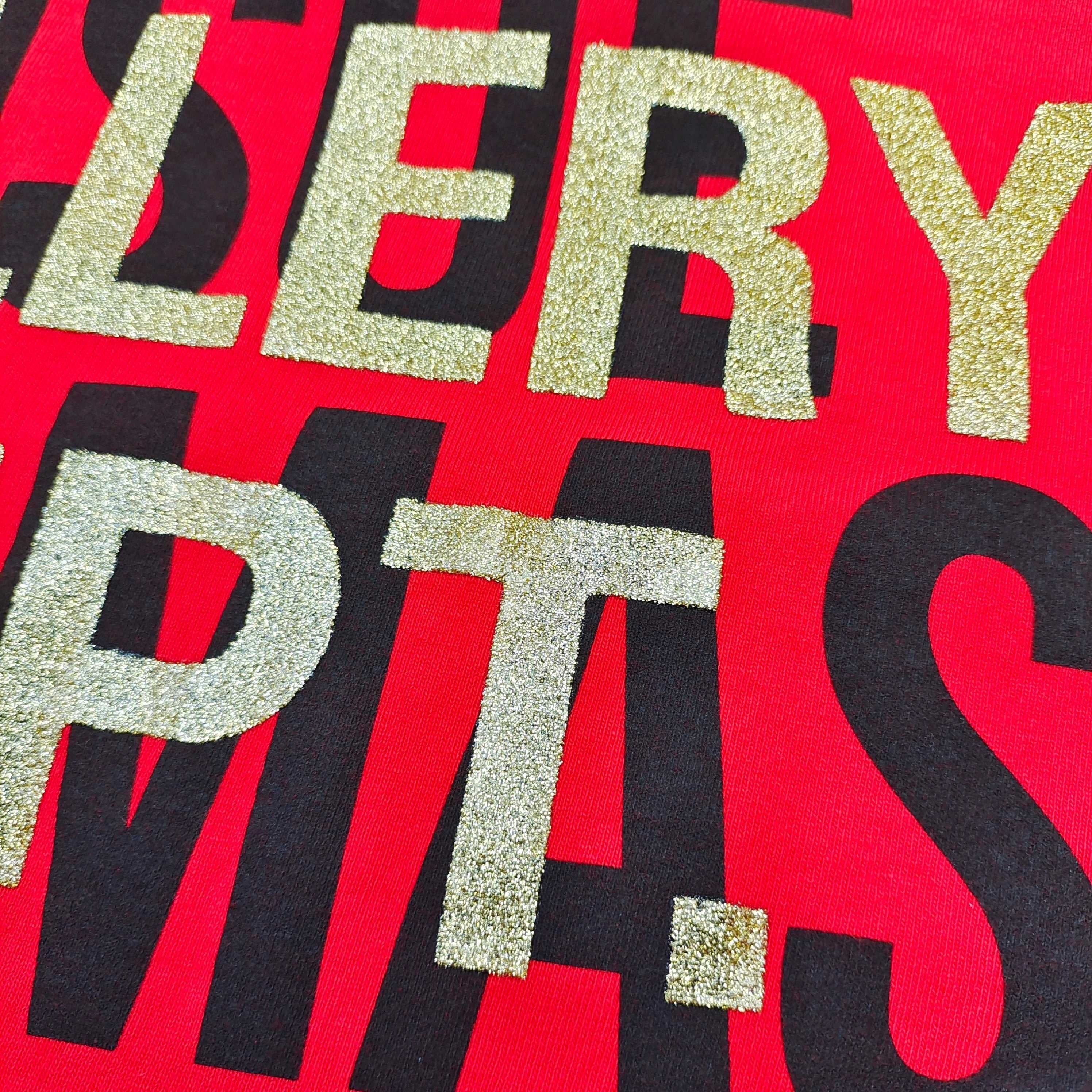 Gallery Dept. | Everlast J Logo Tee | Red Black Multi