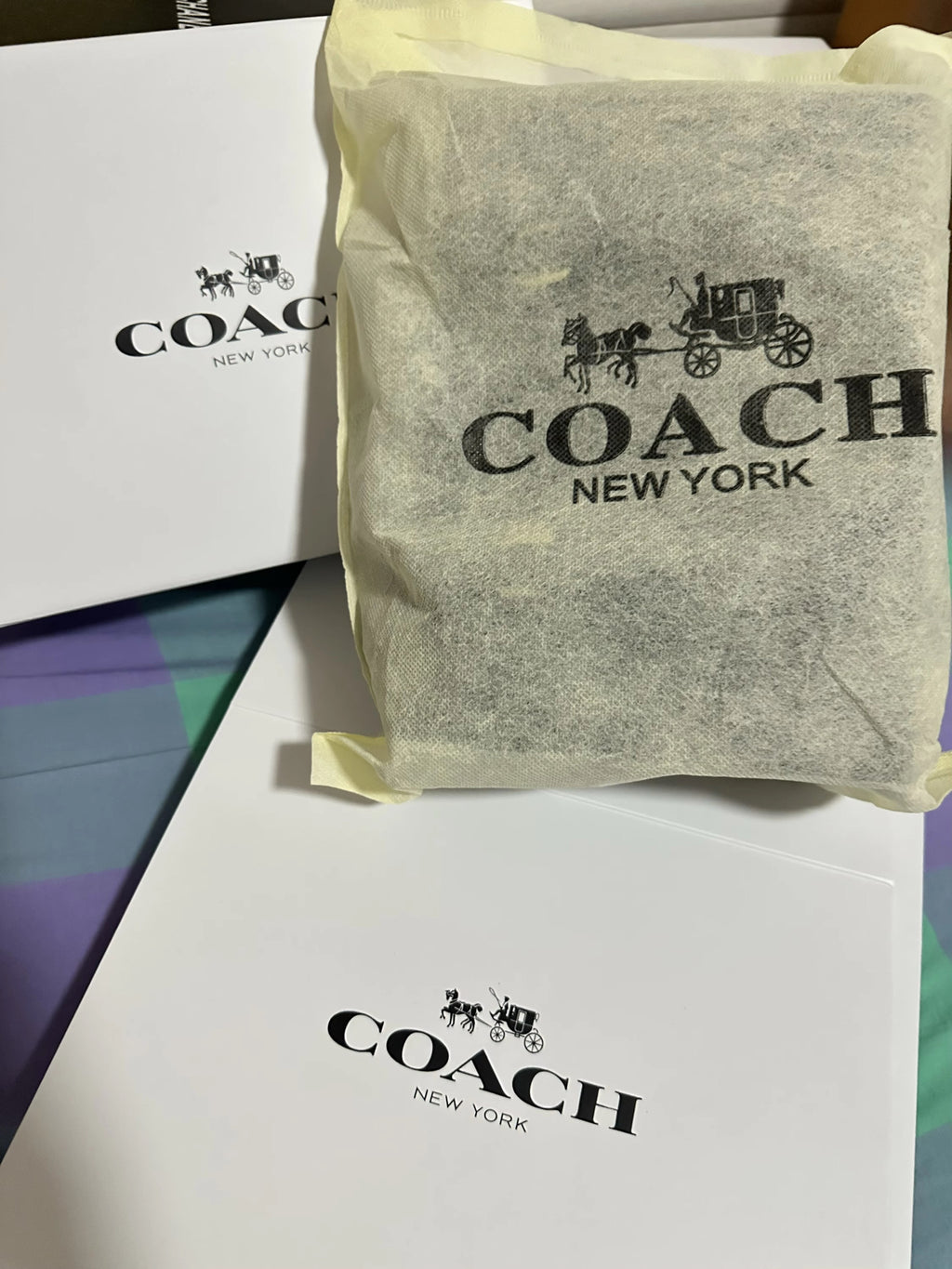 Coach | Large Maggie Tote Bag | Blocked Signature Leather Black