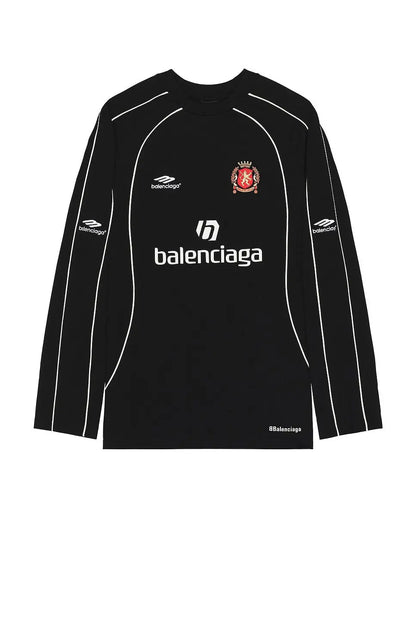 Balenciaga | Black Motorsport Long Sleeve Shirt Balenciaga