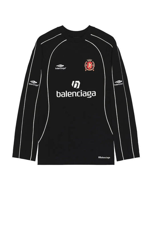 Balenciaga | Black Motorsport Long Sleeve Shirt Balenciaga