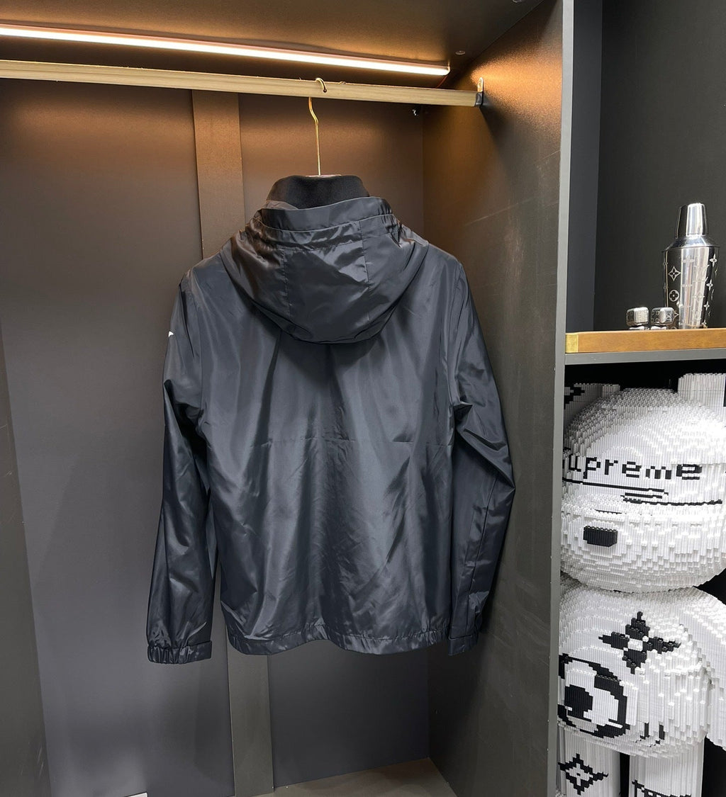 Moncler | Black Nylon Windbreaker Jacket