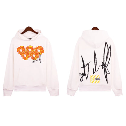 Offset x Denim Tears | Floral Heart Hoodie | Limited Edition Denim Tears