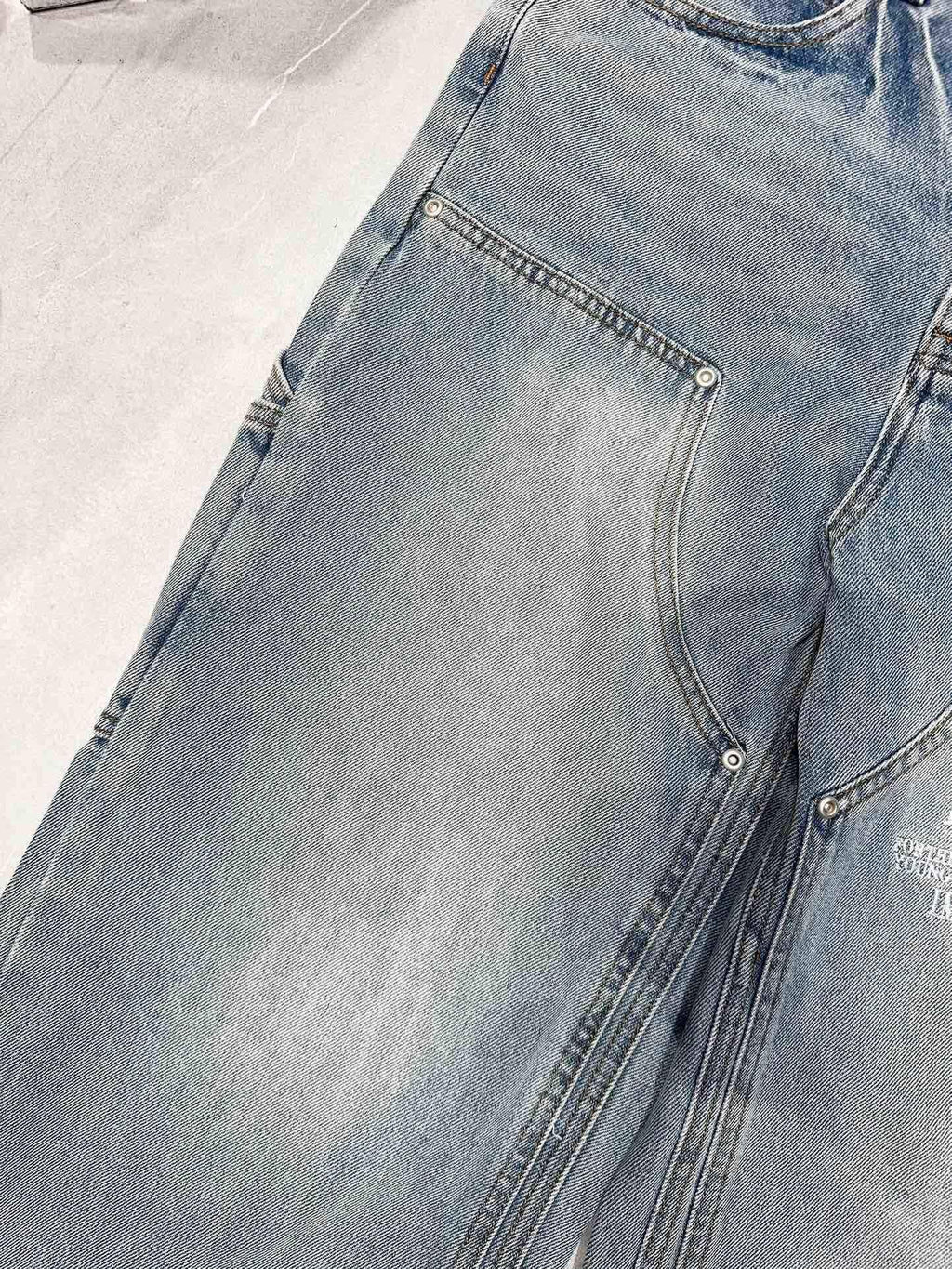 AMIRI | 0036-F75-FE Jeans | Distressed Slim Fit | Medium Vintage Wash Amiri