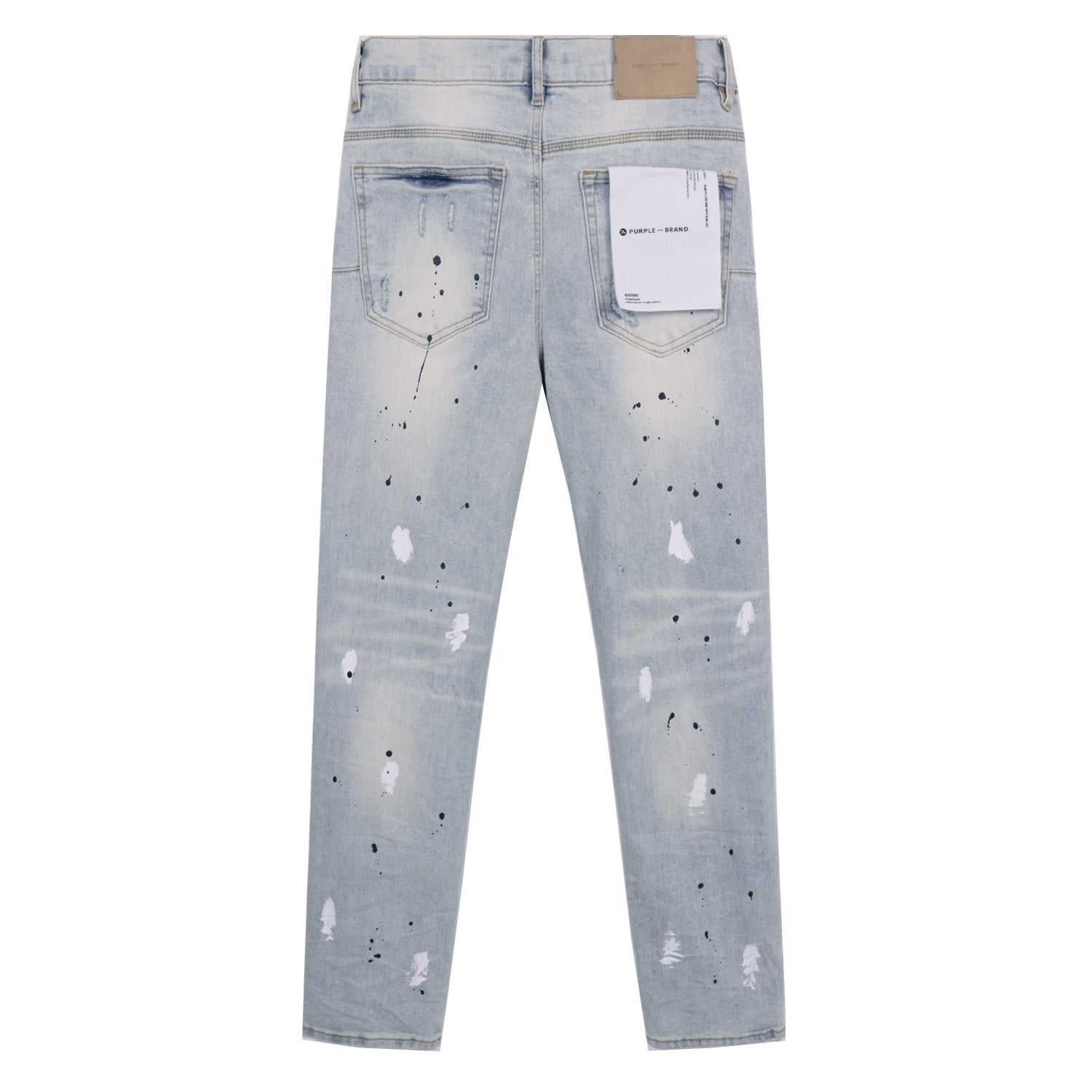 Purple Brand | P001 Skinny Jeans | Light Blue Distressed