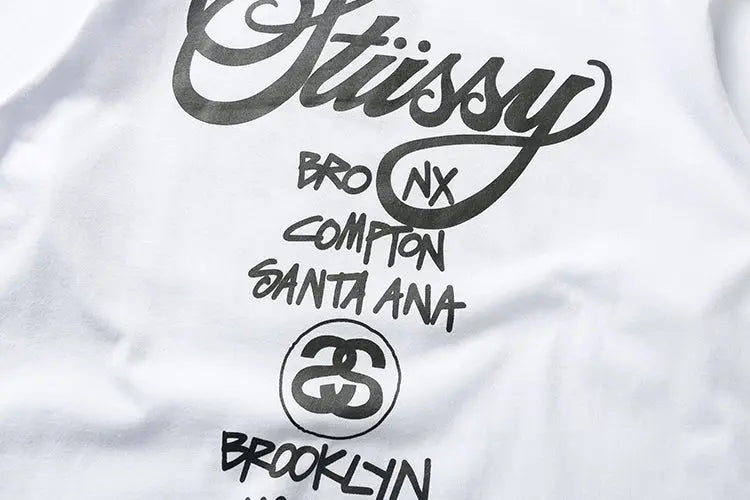 Stüssy | World Tour T-Shirt | White stussy
