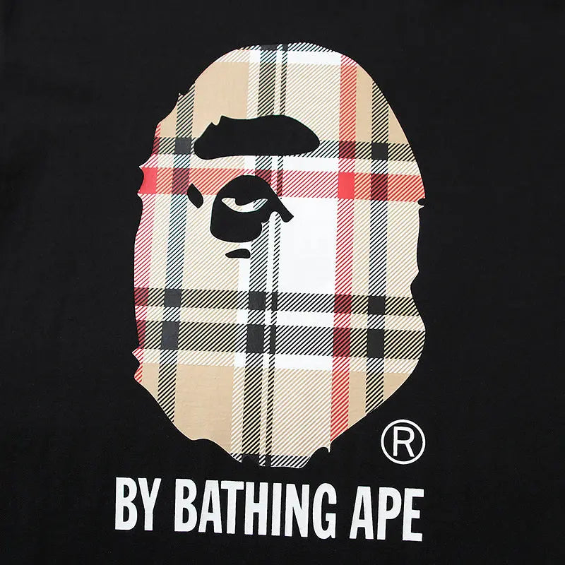 BAPE | Nova Check Ape Head T-Shirt White Bape