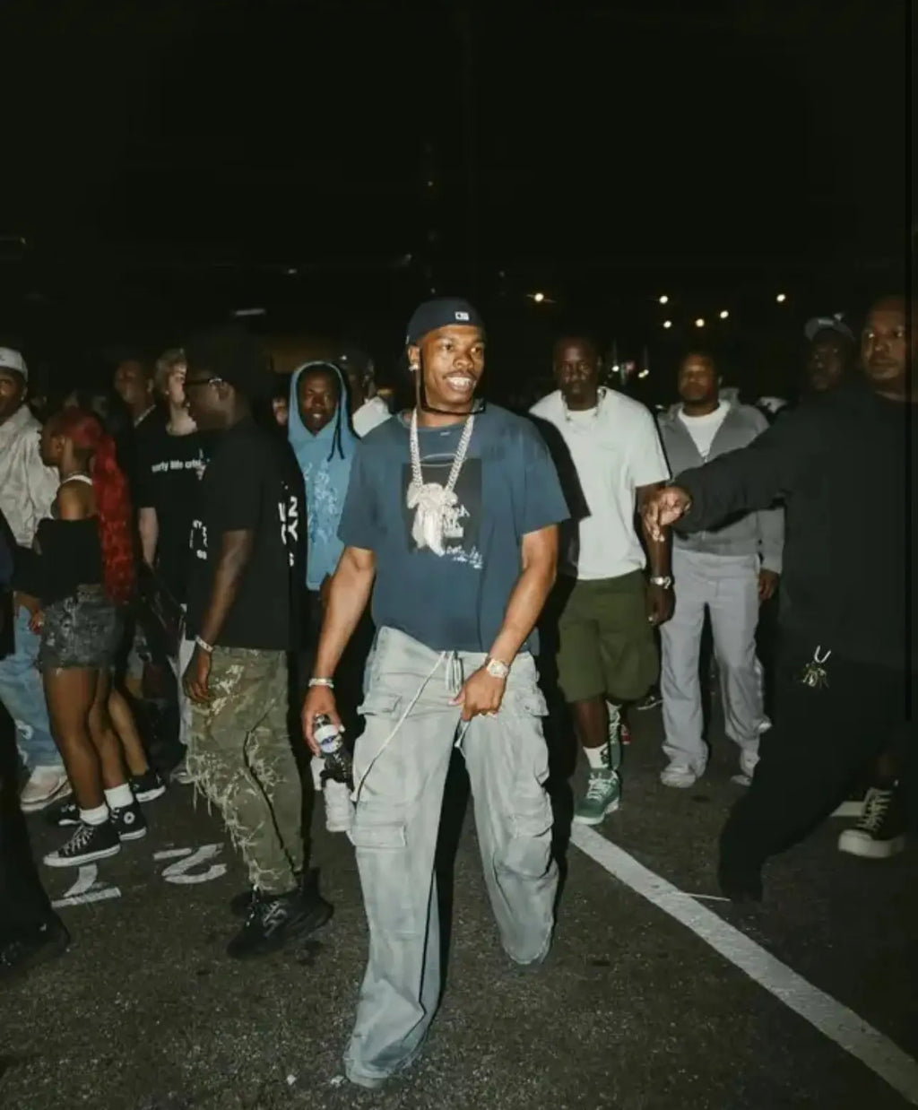 Rick Owens | Distressed Graphic T-Shirt | Black/Washed Rick Owens