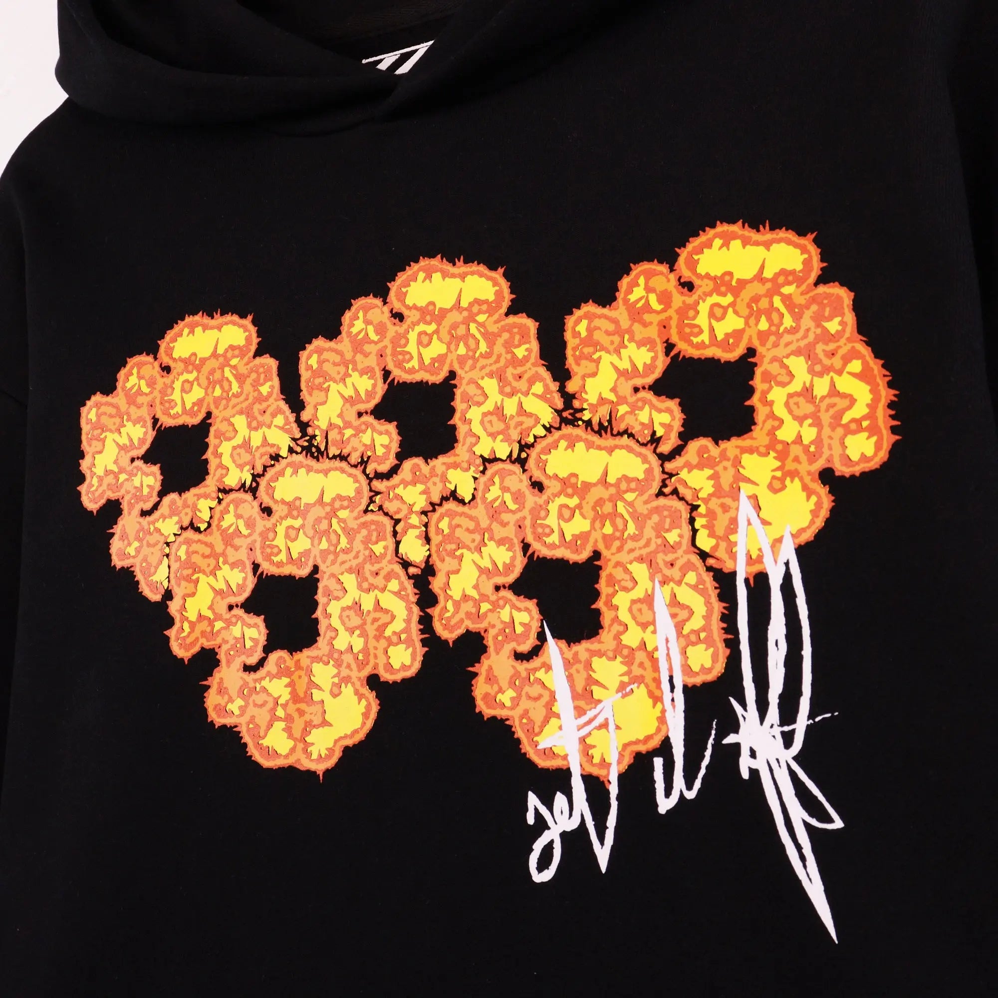 Offset x Denim Tears | Floral Heart Hoodie | Limited Edition Denim Tears