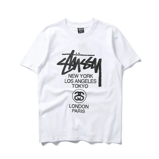 Stüssy | World Tour T-Shirt | White stussy