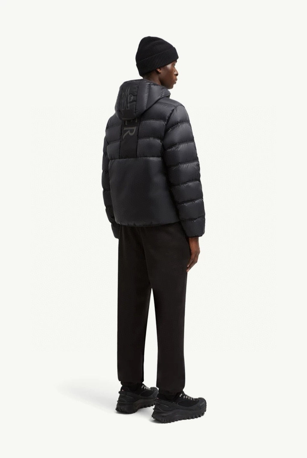 Moncler | Down Puffer Jacket | Black & Off-White