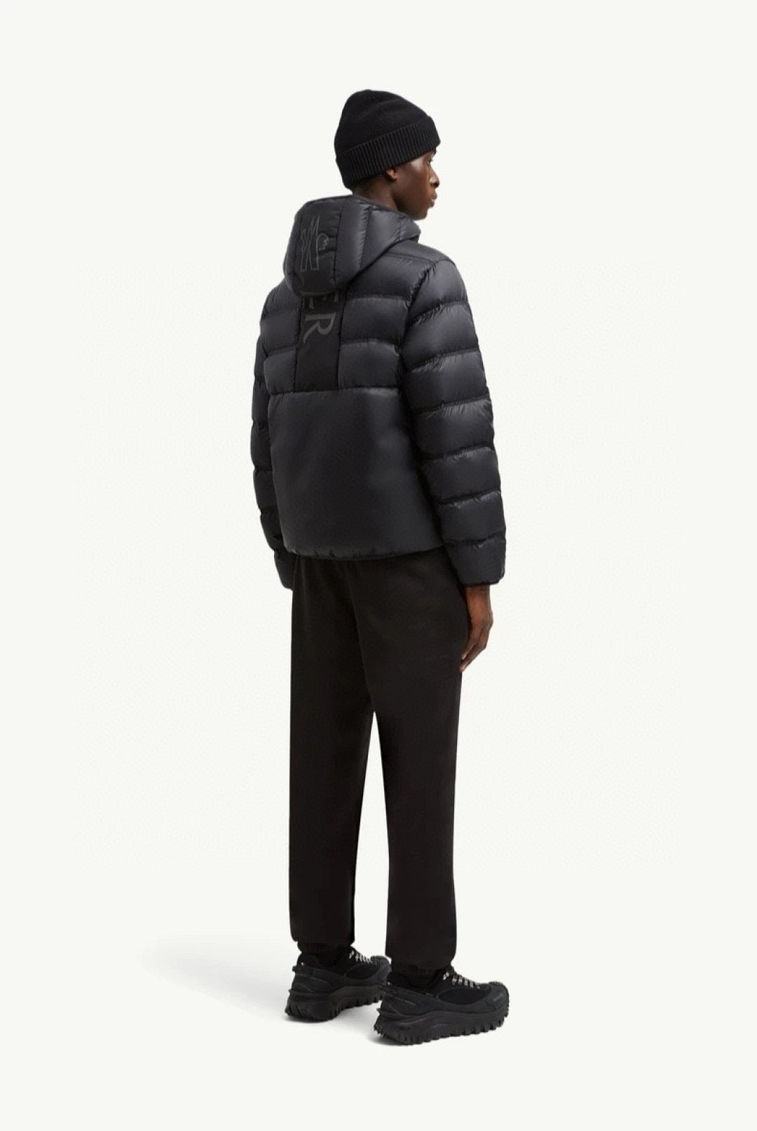 Moncler | Down Puffer Jacket | Black & Off-White
