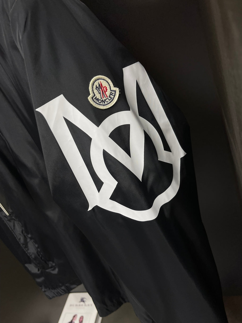 Moncler | Black Nylon Windbreaker Jacket