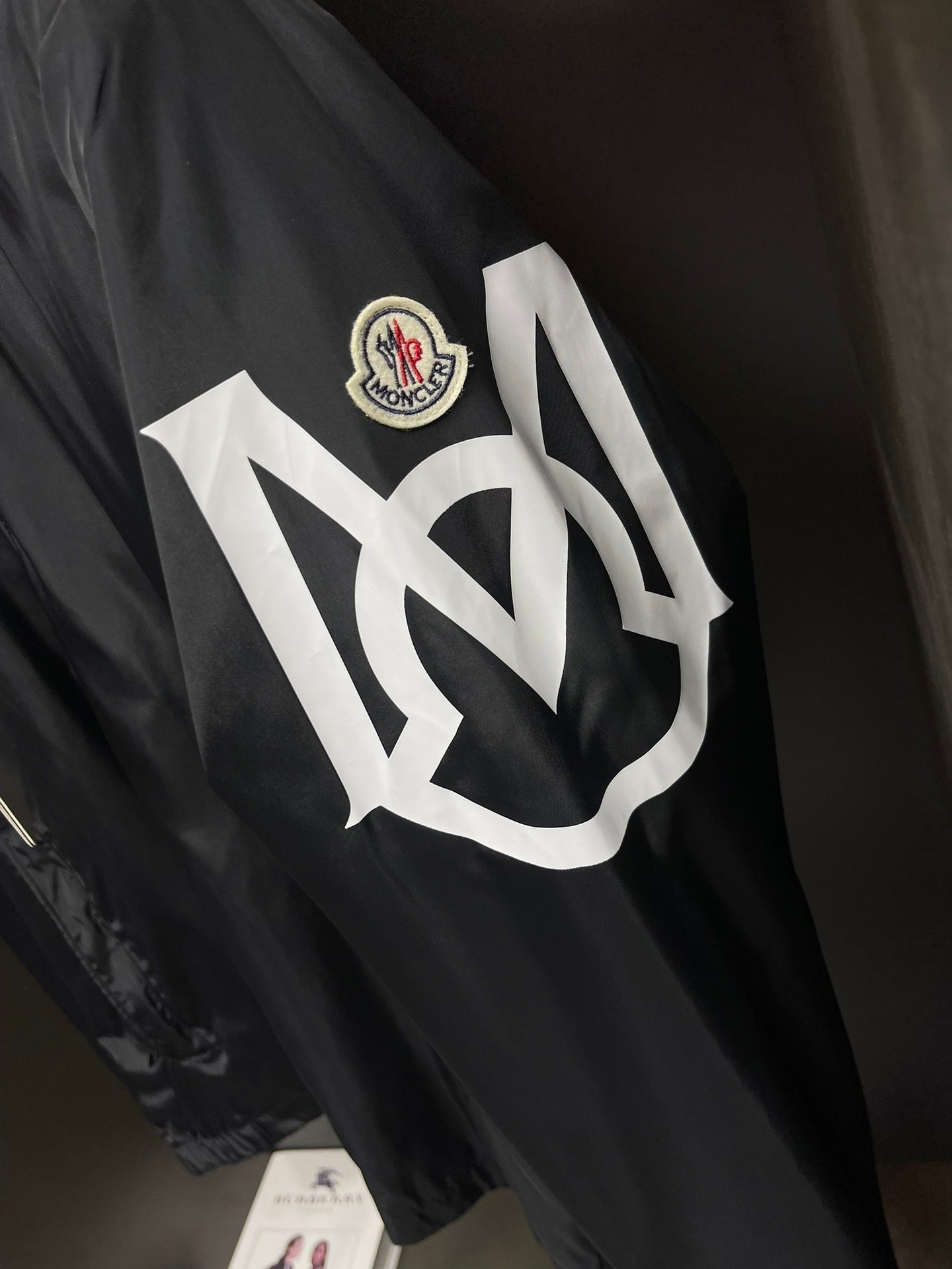Moncler | Black Nylon Windbreaker Jacket