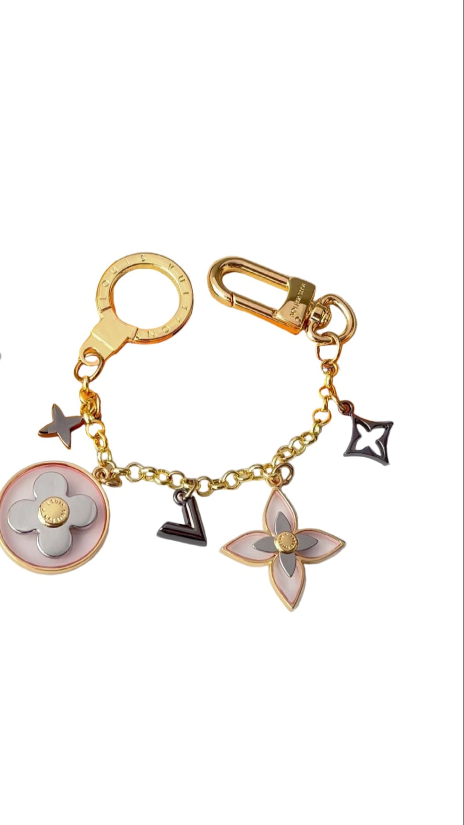 Louis Vuitton | Pastel Monogram Bag Charm | Gold-Tone