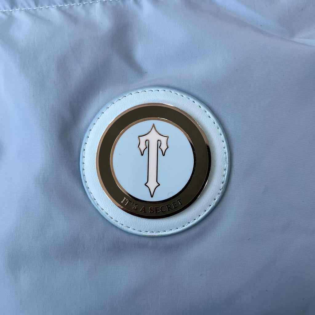 Trapstar London | Ice Blue Puffer Jacket | Detachable Hood | Streetwear Winter Outerwear