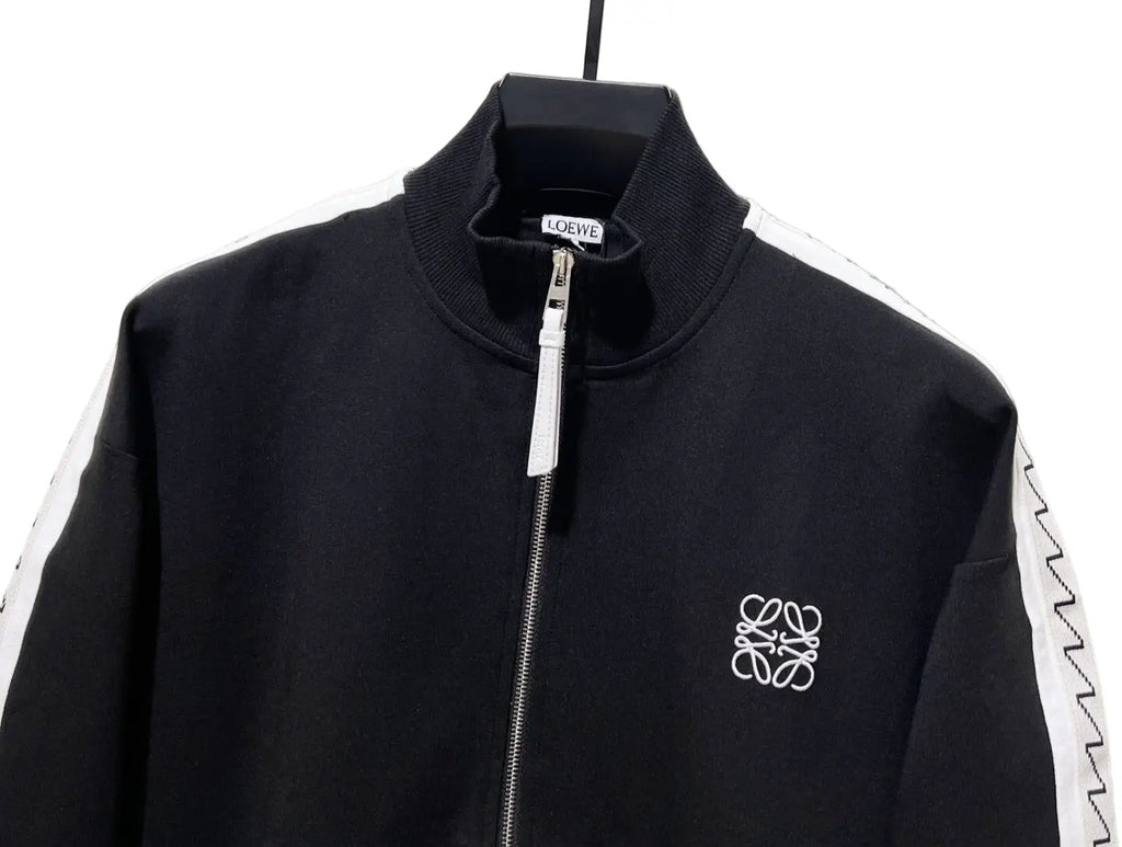 Loewe | Black Logo Tape Tracksuit Set | Jacket & Pants Loewe