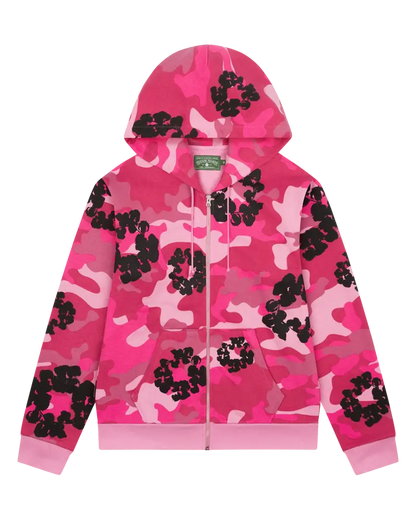 Denim Tears | Camo Cotton Wreath Zip Hoodie Denim Tears