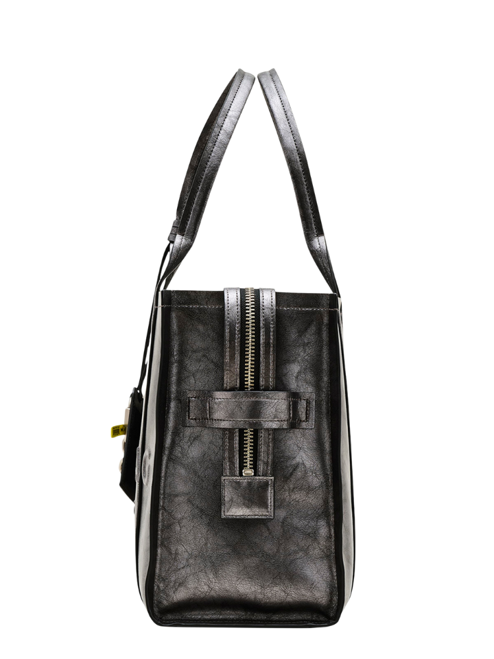 Marc Jacobs | The Large Distressed Leather Tote Bag | Black