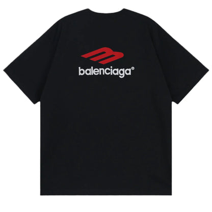 Balenciaga| Motorsport Logo T-Shirt – Black or White Balenciaga