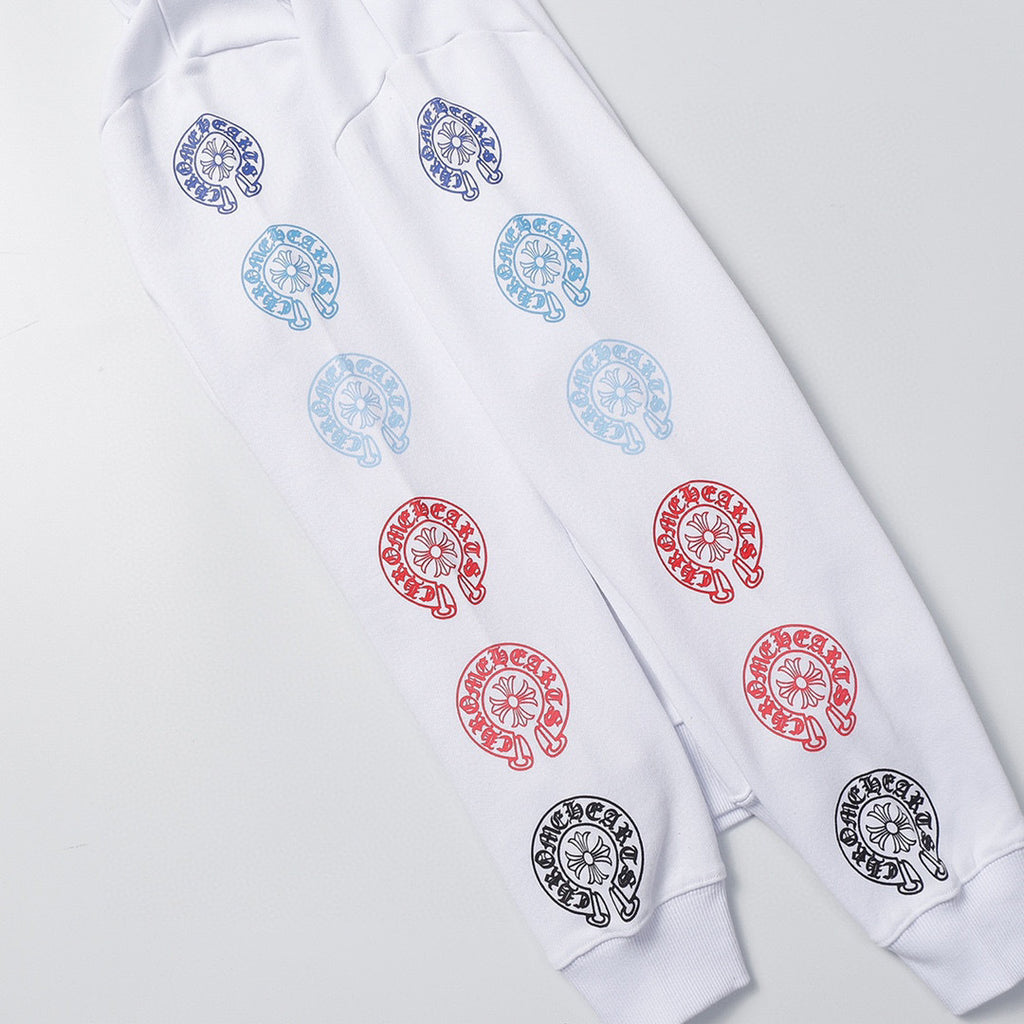 Chrome Hearts | Horseshoe Logo Zip Hoodie in Black or White