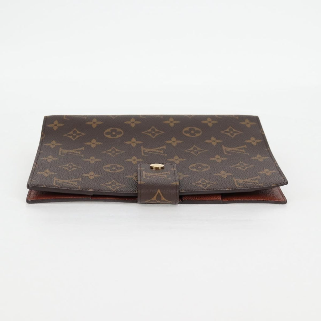 Louis Vuitton Monogram Canvas Large Ring Agenda Cover (GM / ~9.1″) – Monogram