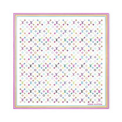 LV x TM Monogram Multicolor Square 90 Louis Vuitton