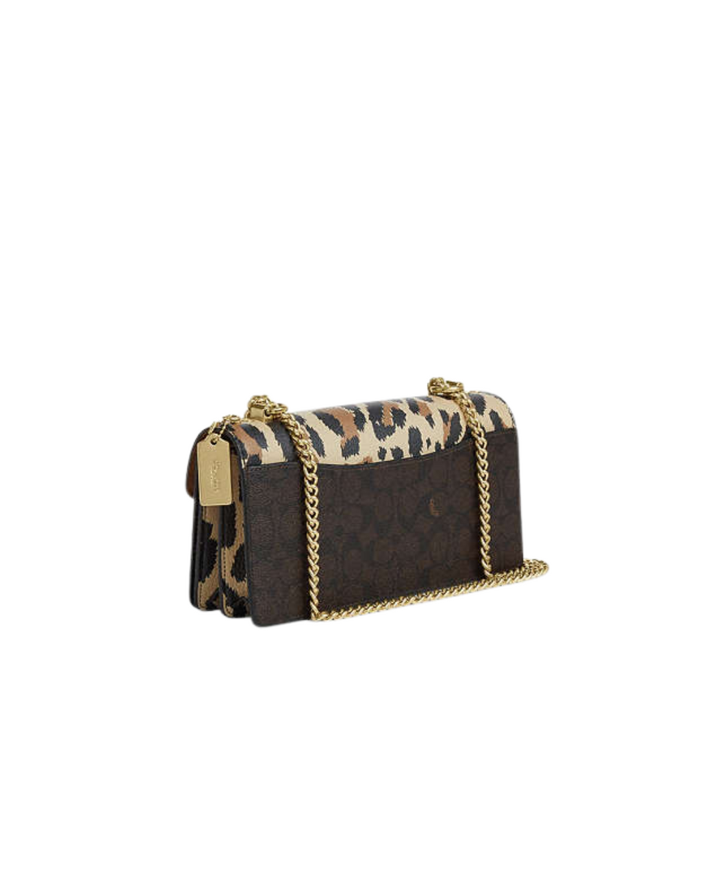 Coach | Klare Envelope Crossbody Bag | Leopard/Walnut Multi