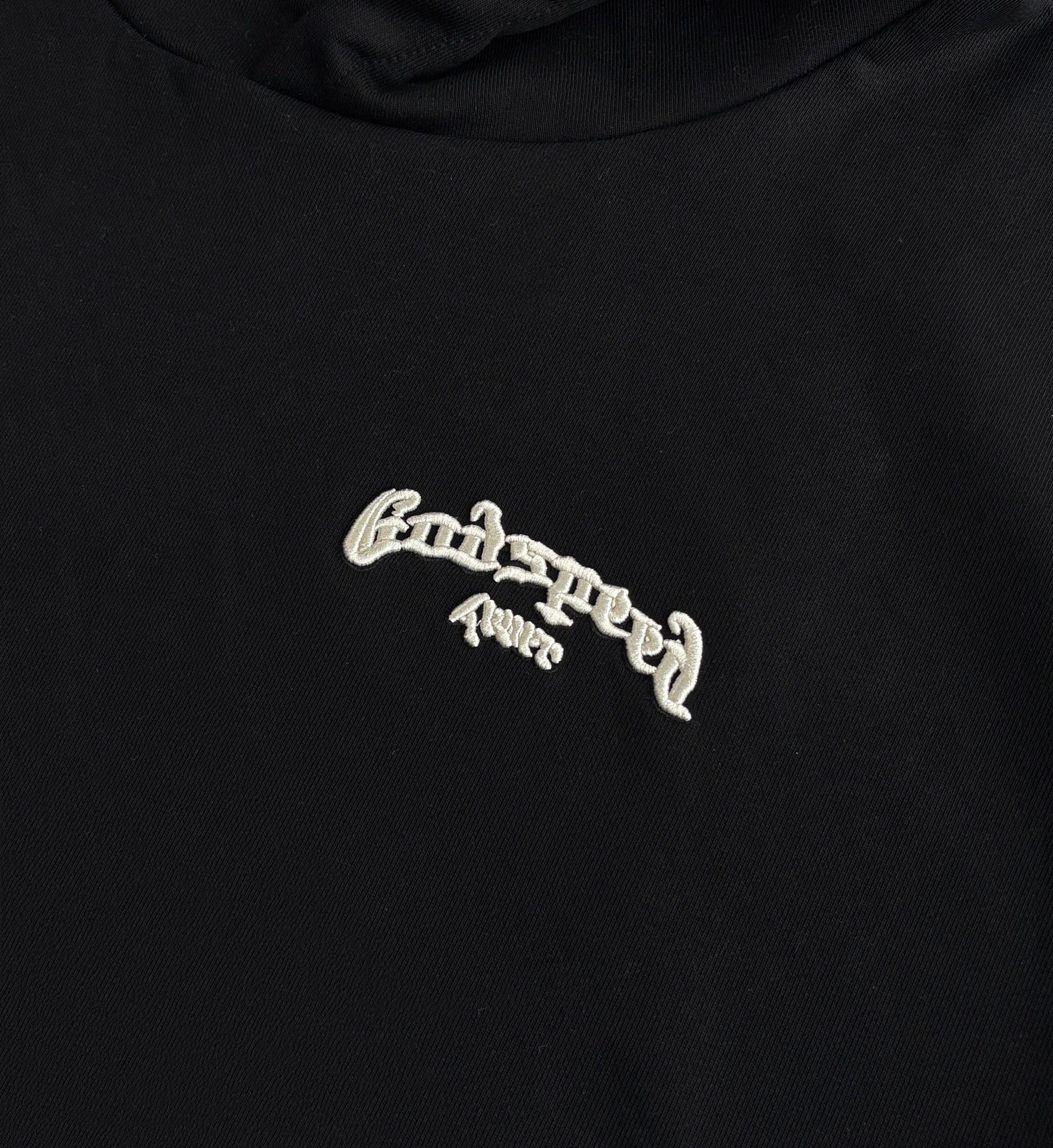 Godspeed | Skeleton Graphic Chrome Liberty Hoodie | Black