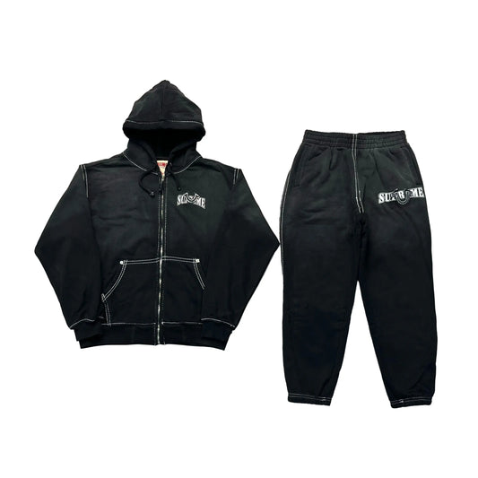 Supreme x True Religion | Black Hoodie & Jogger Set | Rare Low Stock Supreme