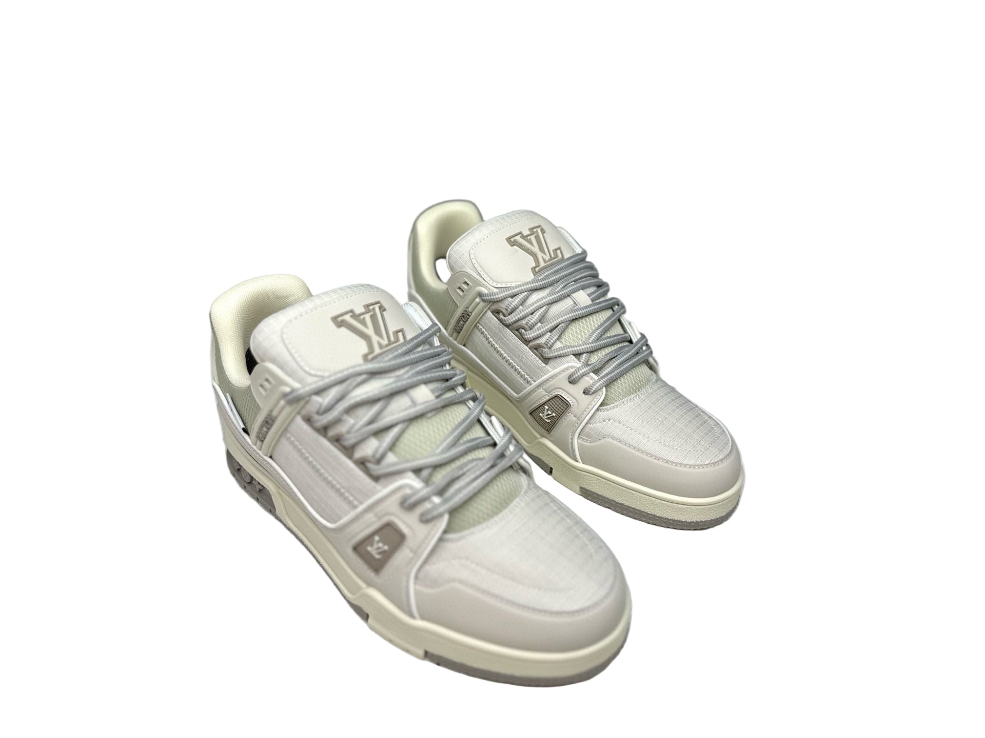 Louis Vuitton LV Trainer Sneaker | Metallic Grey / Silver Edition
