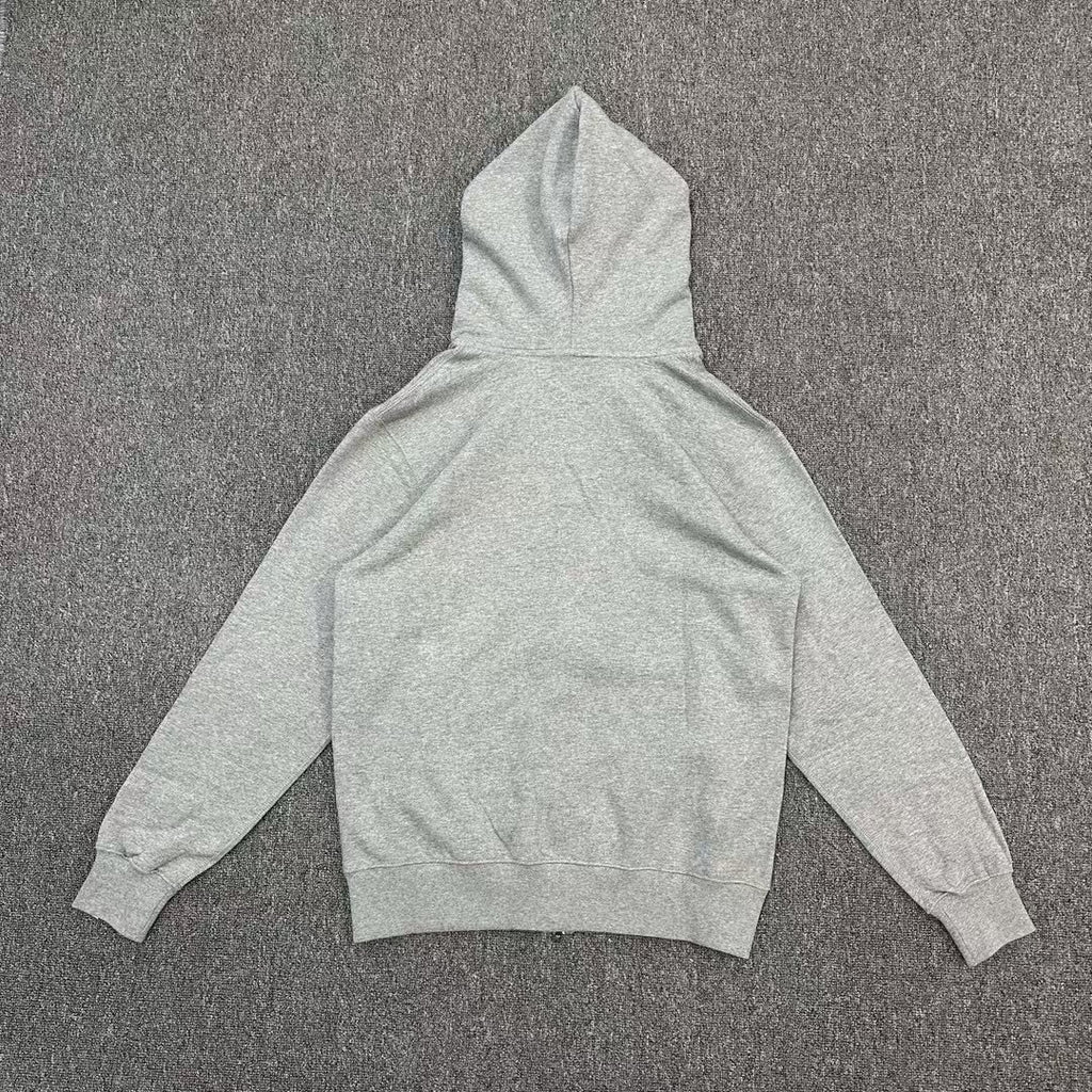 A Bathing Ape | Ape Head Full Zip Hoodie | Black & Grey