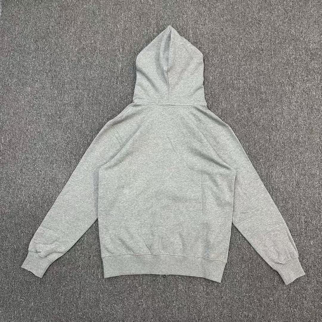 A Bathing Ape | Ape Head Full Zip Hoodie | Black & Grey