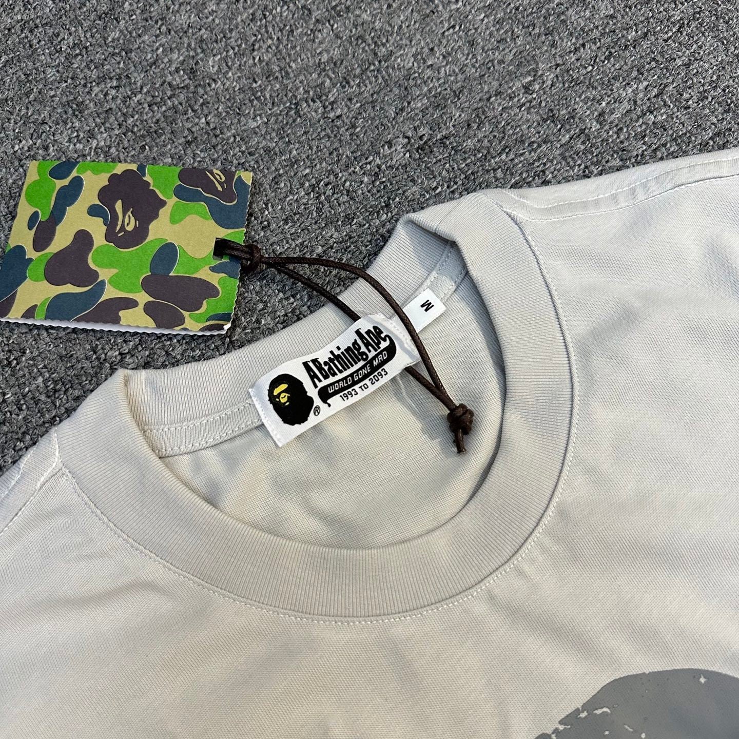 BAPE | Classic Ape Head Tee | Grey or Black