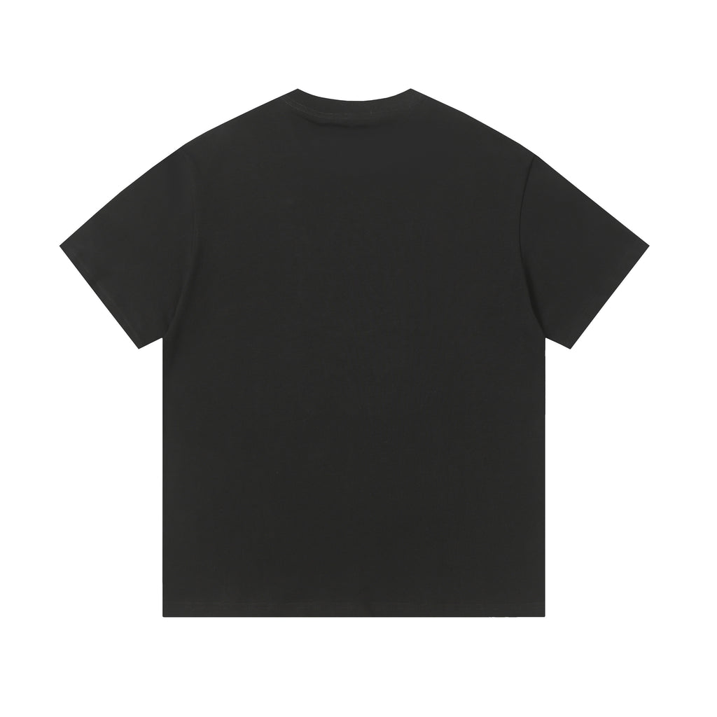 Loewe | Embroidered Anagram Logo Tee | Black & White