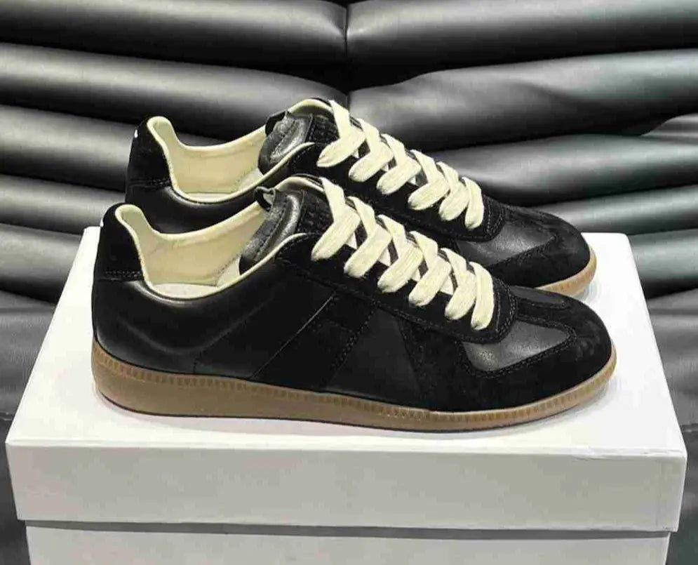 Maison Margiela | German Army Trainer GAT Sneakers | White & Black Colorways Margiela